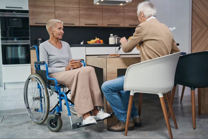 Im Gemeinschaftsraum treffen sich Gleichgesinnte. Gemeinschaftsraum