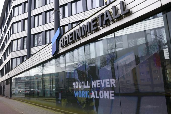 Rheinmetall aus Düsseldorf in Deutschland meldet einen Rekordumsatz. rheinmetall