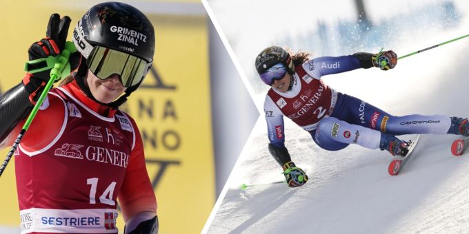 Brignone siegt - Camille Rast fährt beim Sestriere-Riesen in Top 10