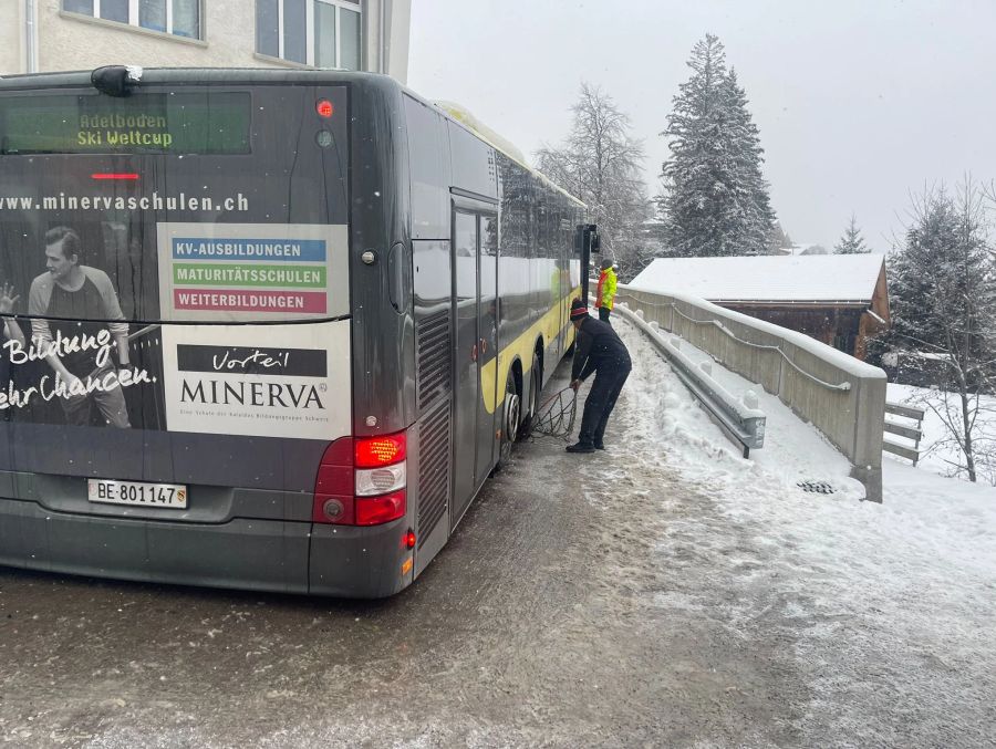 Für diesen Bus ist Endstation.