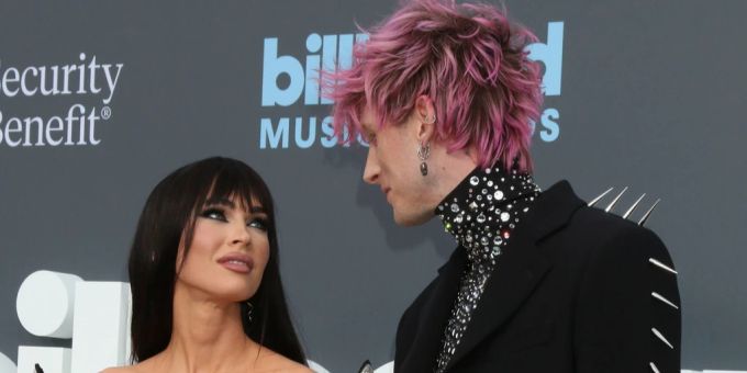 Einem Insider zufolge soll ein Liebescomeback von Megan Fox und Machine Gun Kelly nicht ausgeschlossen sein (Archivbild). Megan Fox Machine Gun Kelly