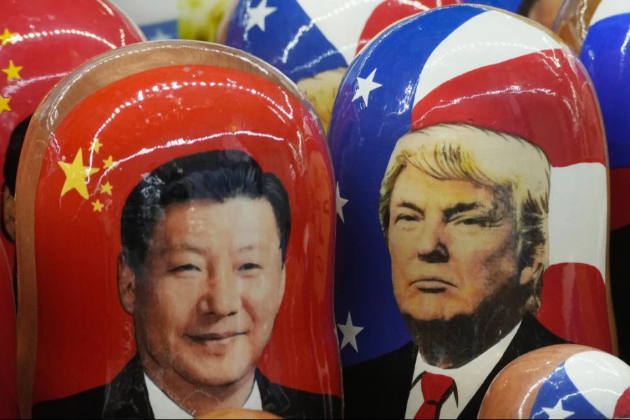 Es droht ein Handelskrieg wie bereits 2018 zwischen den USA und China auszubrechen. (Symbolbild)