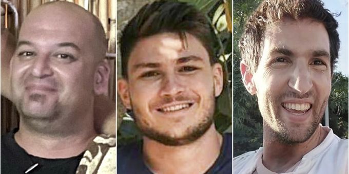 Iair Horn (46), Alexander (Sascha) Trufanov (29) und Sagui Dekel-Chen (36) wurden freigelassen. Geiseln