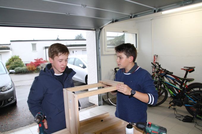 In der elterlichen Garage begannen die Gründer, ihre Idee umzusetzen. Startup Tuki