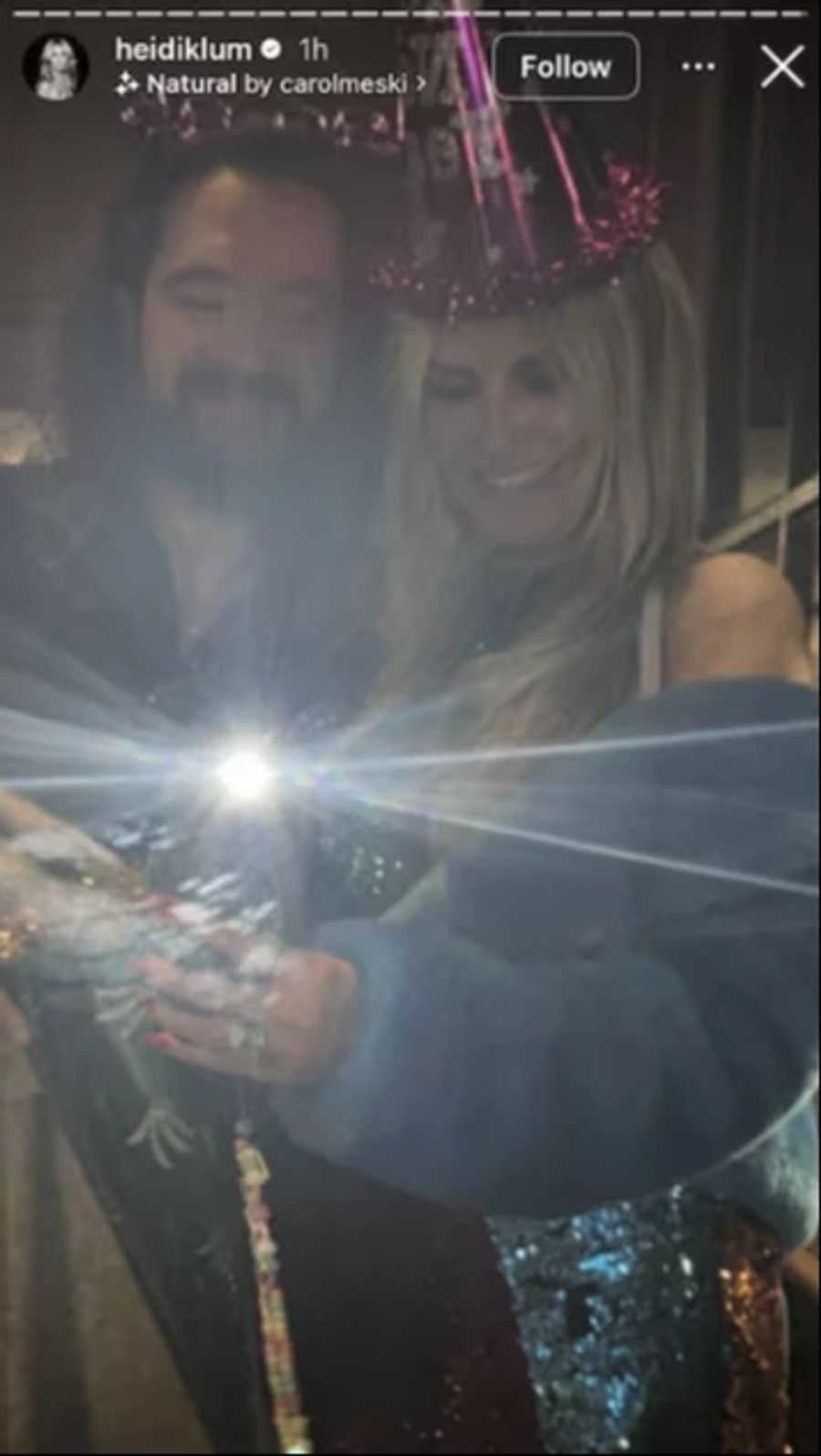 Heidi Klum und Tom Kaulitz lassen es zu Jahresende nochmals richtig krachen.