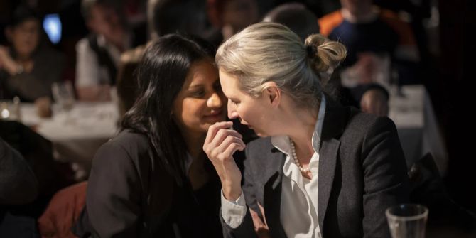 Sarah Bossard Alice Weidel