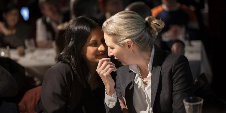 Sarah Bossard Alice Weidel