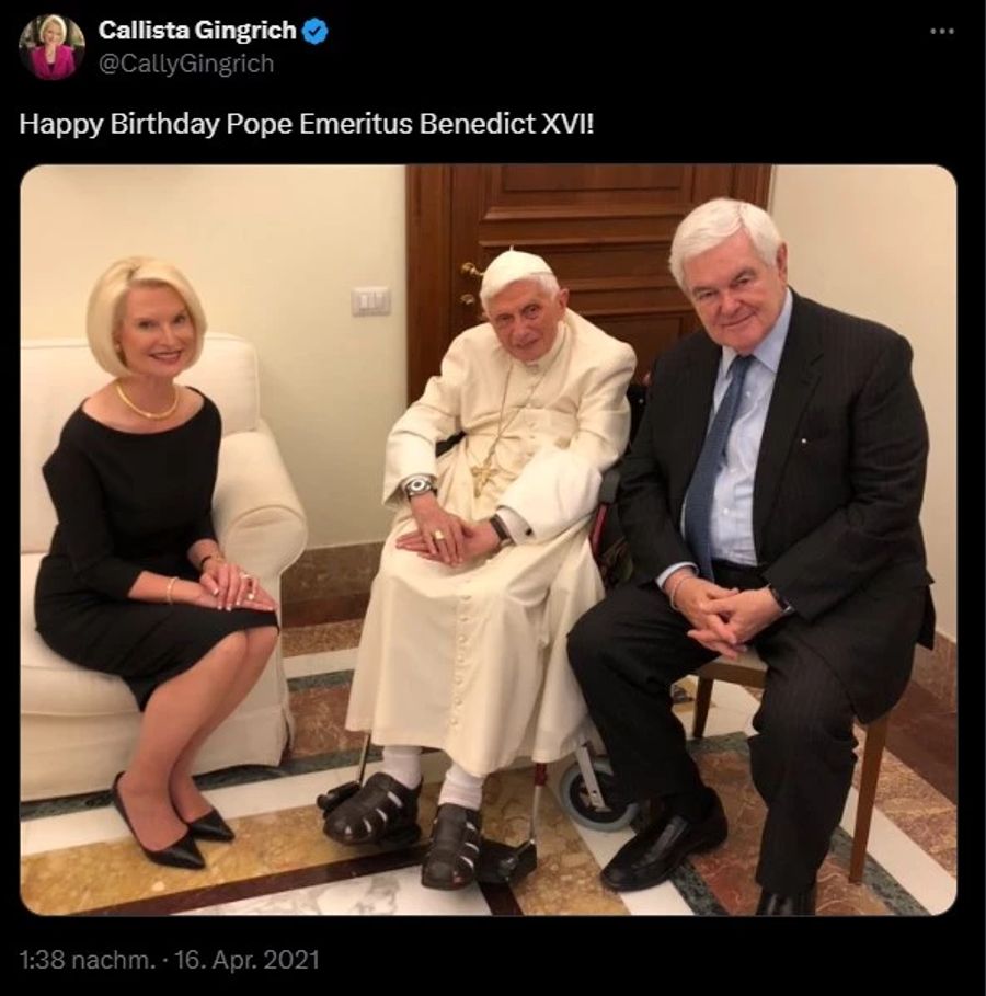 Botschafterin Trump Papst Gingrich