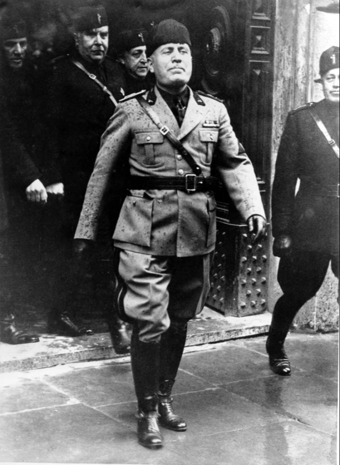 Benito Mussolini war von 1922 bis 1943 Ministerpräsident des Königreichs Italien. Benito Mussolini