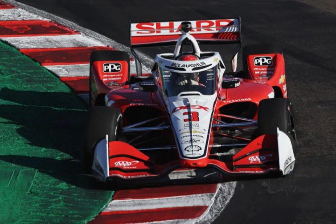 IndyCar Laguna Seca McLaughlin