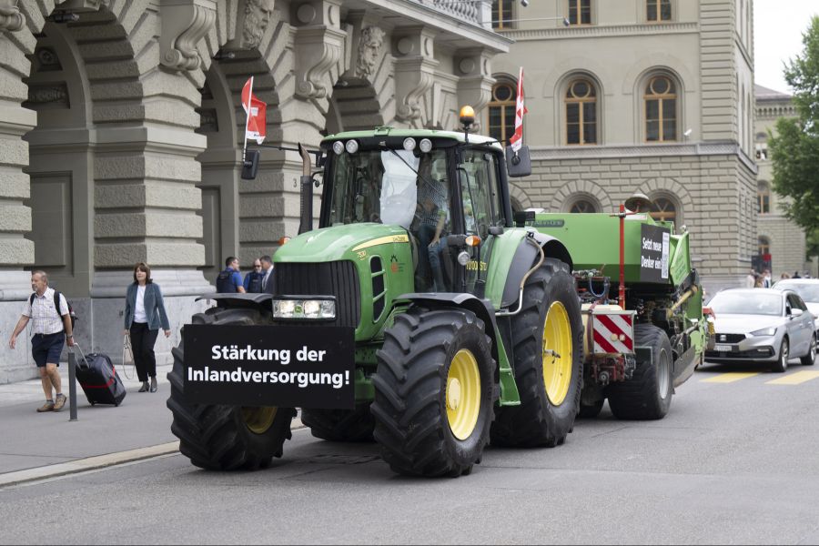 Andernfalls könnte sein Bauernverband die Bilateralen III ablehnen.