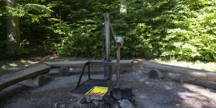 Im Kanton Freiburg darf bis auf Weiteres nur in privaten Aussenbereichen grilliert werden. (Symbolbild)