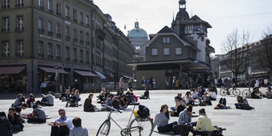 Die Achse Bären- und Waisenhausplatz soll per 2030 zur Begegnungszone werden. (Archivbild)