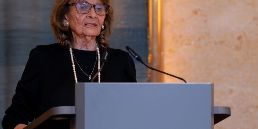 ARCHIV - Charlotte Knobloch, Vorsitzende der Israelitischen Kultusgemeinde für München und Oberbayern. Foto: Sven Hoppe/dpa/Archivbild