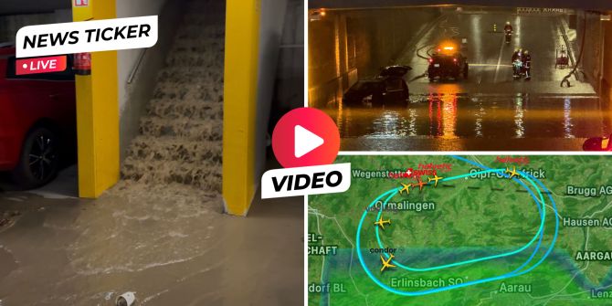 Unwetter Zürich