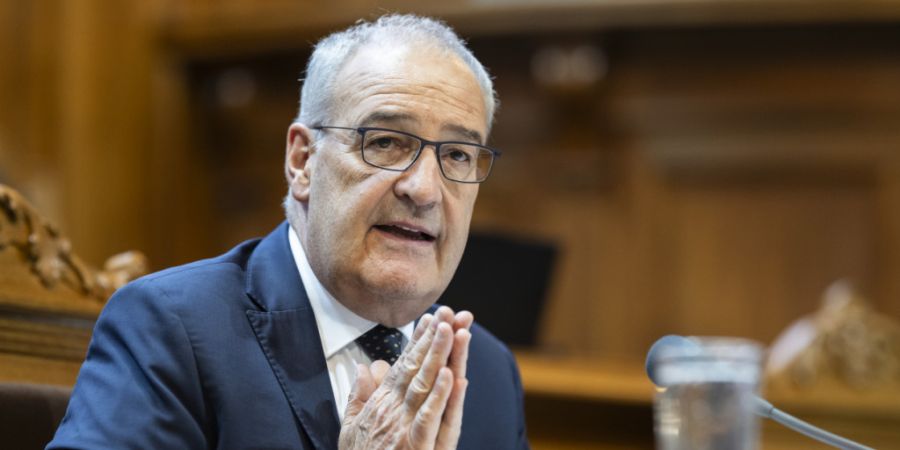 Bundespräsident und Landwirtschaftsminister Guy Parmelin verteidigt das Mercosur-Freihandelsabkommen im Ständerat.
