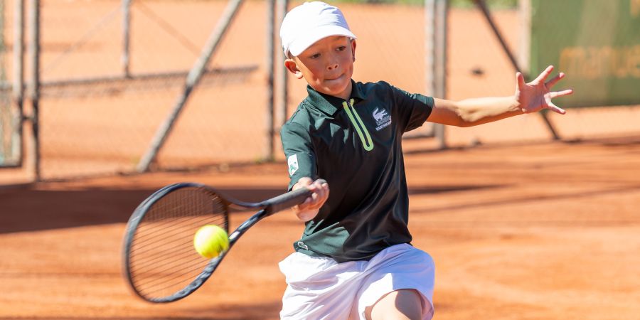 Henri Tran vom TC Zofingen bezwang im Final den top gesetzten Lennox Fasler.