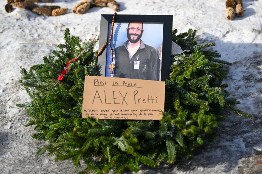 Auch Alex Pretti fiel den ICE-Agenten Ende Januar zu Opfer.