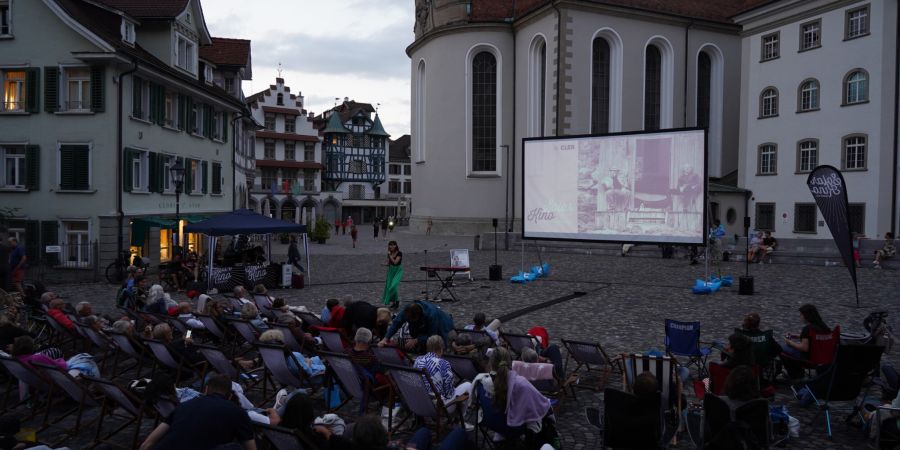 Das Solarkino St. Gallen verzeichnet bislang einen positiven Saisonverlauf. Natürlich ist dies dem trockenen Sommer zu verdanken
