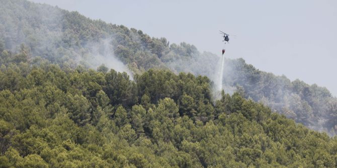 Waldbrand Spanien