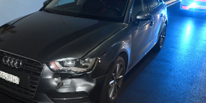 Unfall Schorentunnel