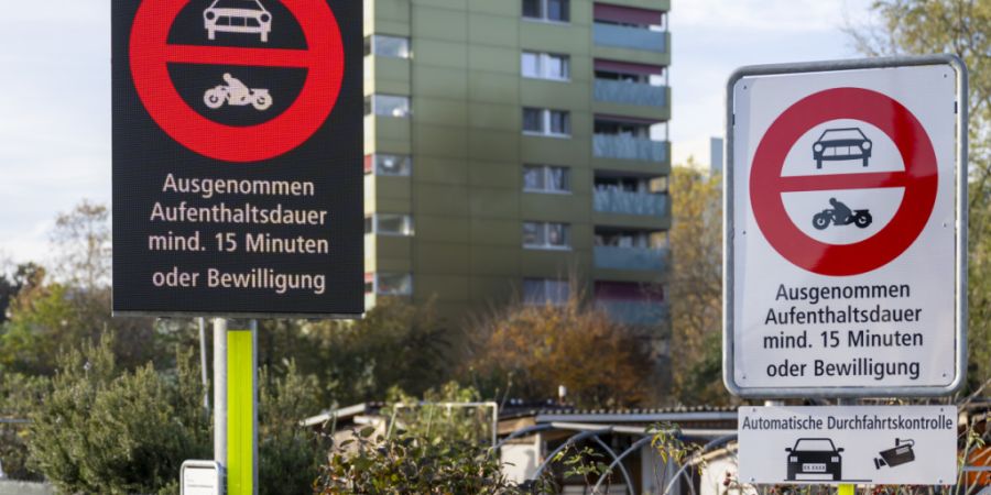 Die Baselbieter Gemeinde führt seit rund einem Jahr automatische Durchfahrtskontrollen durch. Dazu sind noch 62 Einsprachen hängig. (Archivbild)