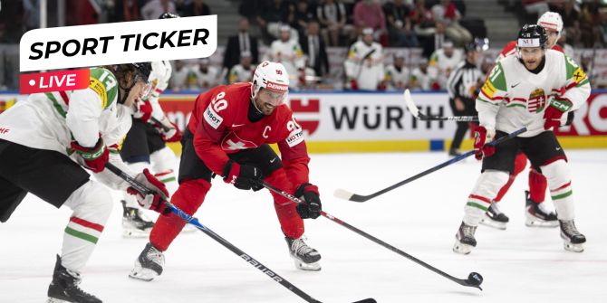 Schweiz Ungarn Eishockey-WM