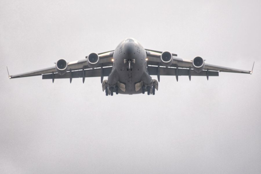 Zwei Tage später kehrte das Flugzeug zurück in die USA.
