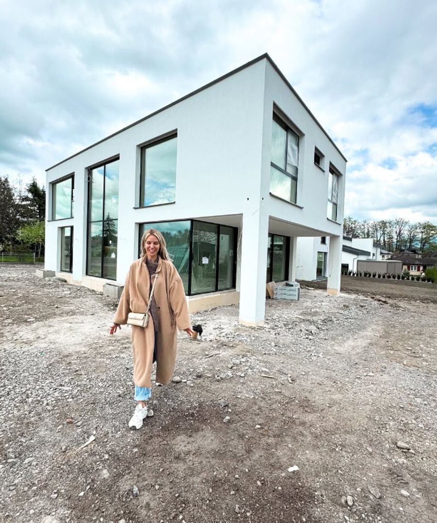 Die Bau-Fortschritte hielt Anja Zeidler auf Instagram fest.