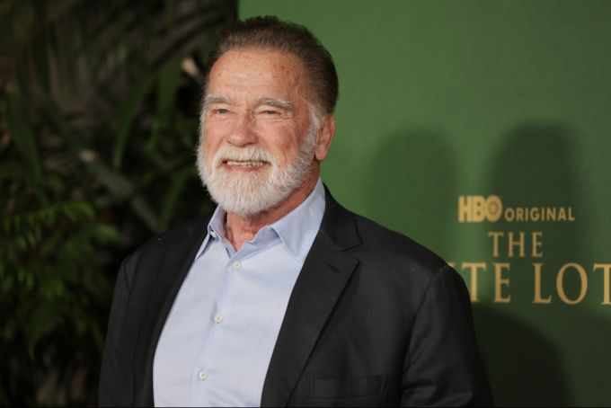 Arnold Schwarzenegger ist stolz auf seinen Sohn. Arnold Schwarzenegger