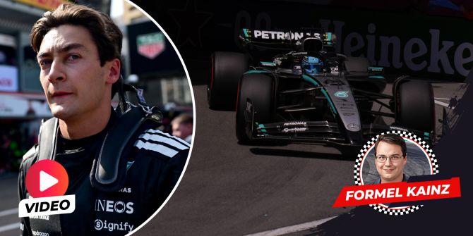 Formel 1 Monaco-GP Russell