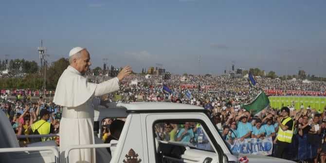 Papst Weltjugendtreffen in Rom
