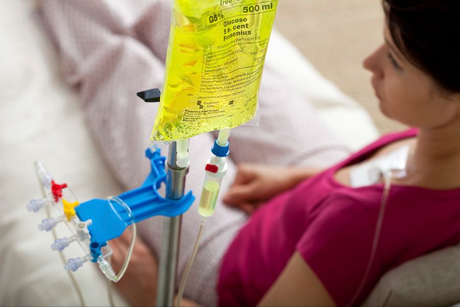 Frau, Chemotherapie