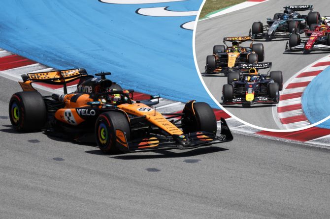 Formel 1 Barcelona Piastri
