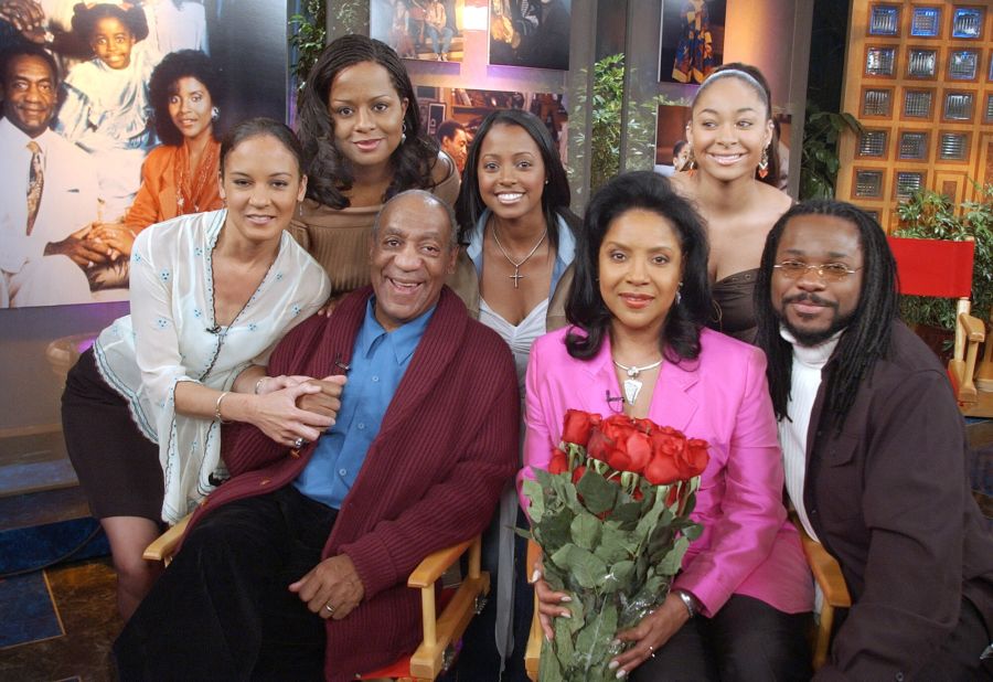 Die Stars der beliebten US-Serie «The Cosby Show». Malcolm-Jamal Warner (rechts) spielte den einzigen Sohn von Bill Cosby in der Sitcom.