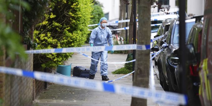Festnahme - Hausbrand bei britischem Premier
