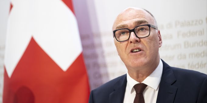 Verteidigungsminister Martin Pfister. Martin Pfister