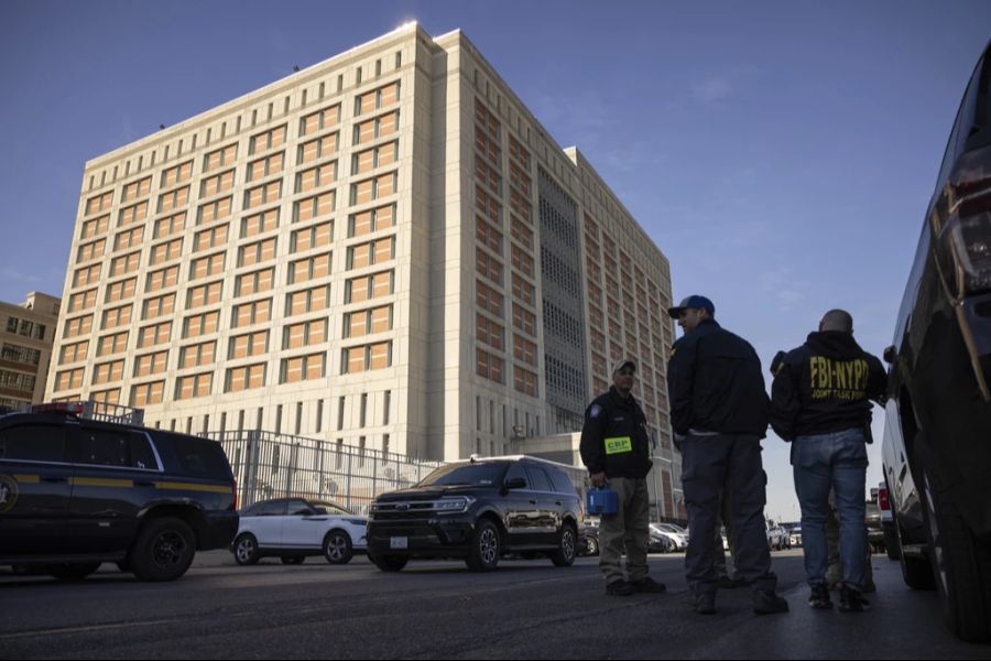 Das Metropolitan Detention Center (MDC) in Brooklyn (New York).