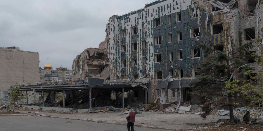 Die ostukrainische Stadt Pokrowsk droht von russischen Truppen erobert zu werden. (Archivbild)