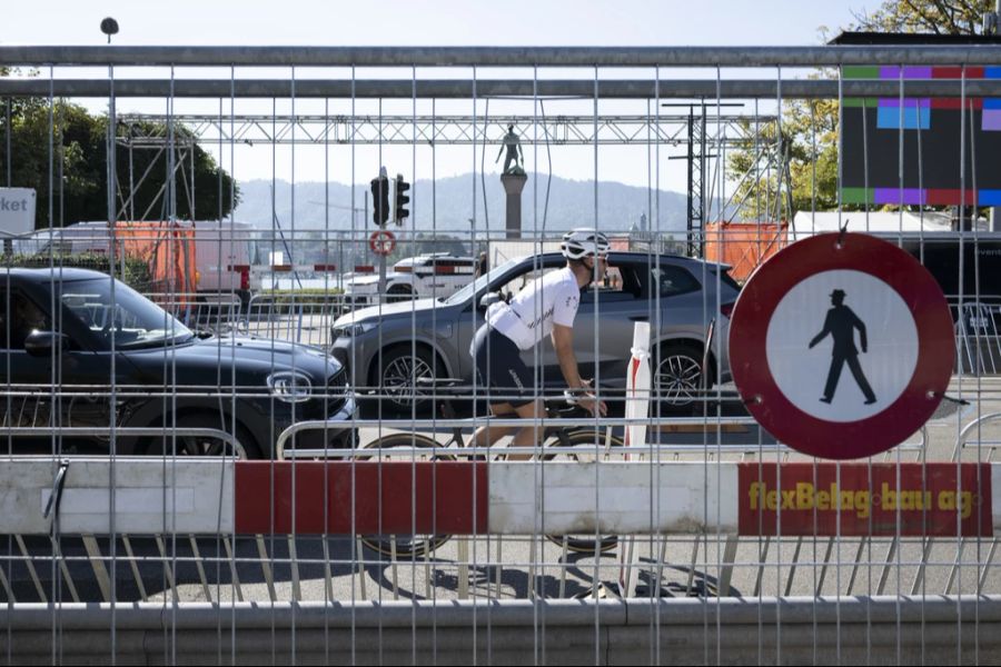 Die Rad-WM in Zürich führt zu Strassensperrungen.