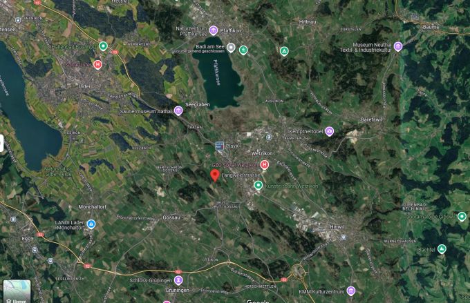 Ausschnitt Google Maps