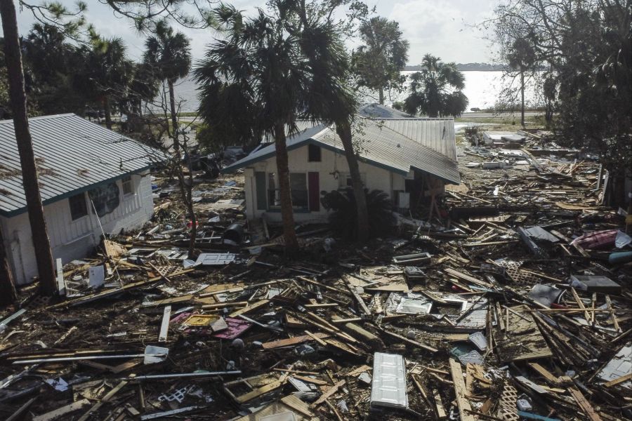 Hurrikan «Helene» hat in Florida grosse Schäden verursacht.