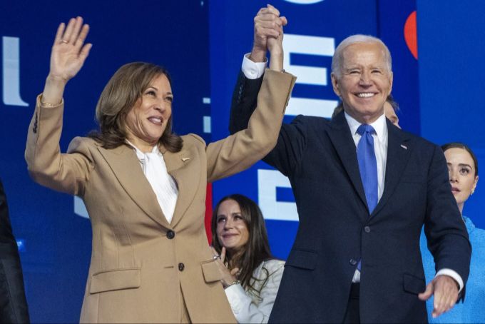 Der amtierende Präsident Joe Biden zieht sich zu Gunsten seiner Vizepräsitendin Kamala Harris aus der Präsidentschaftswahl zurück. Biden Harris