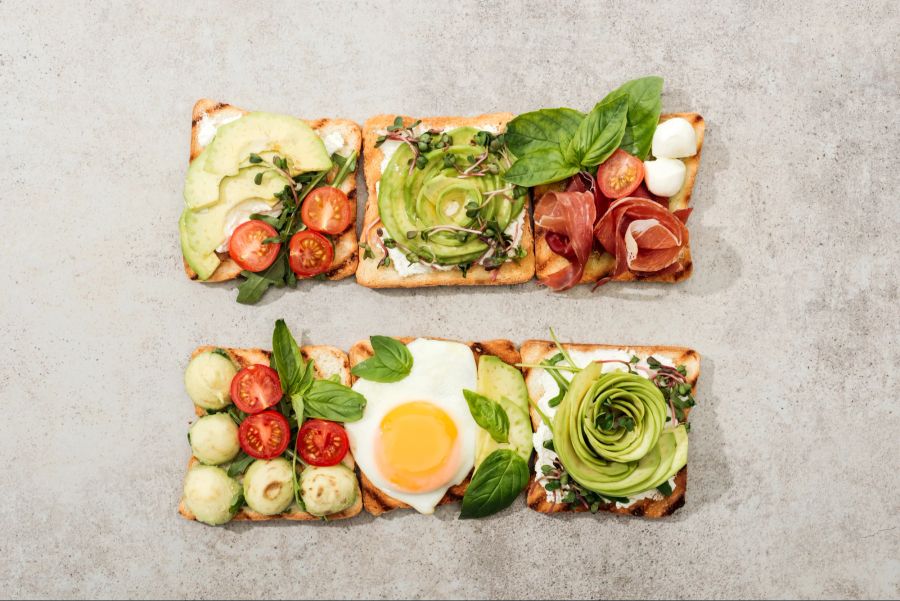 Toasts mit Avocado