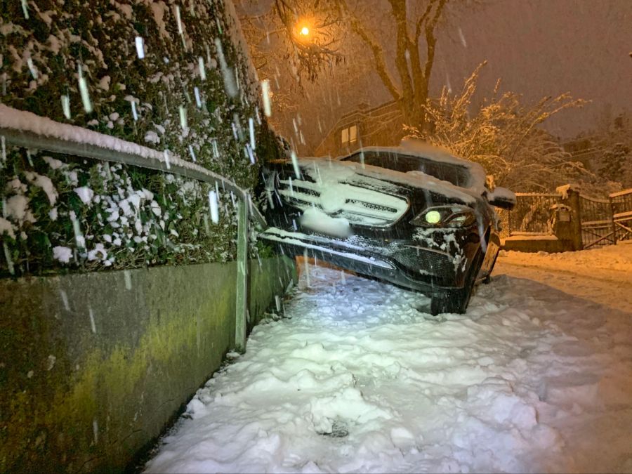 Unfall In der Stadt Luzern.