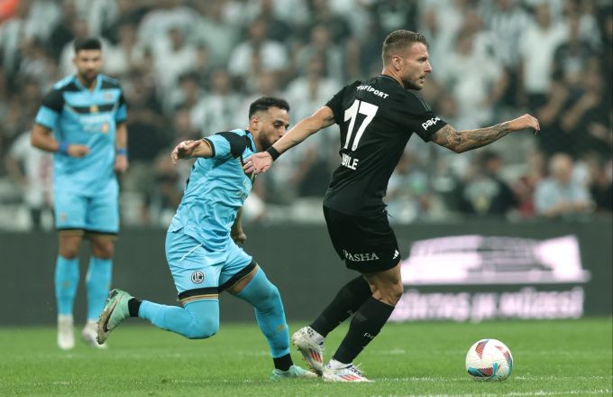 Ciro Immobile (rechts) trifft doppelt gegen den FC Lugano. FC Lugano