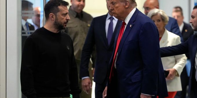 Selenskyj bangt nach Trumps Sieg um die Unterstützung der USA für sein Land. (Archivbild) Selenskyj
