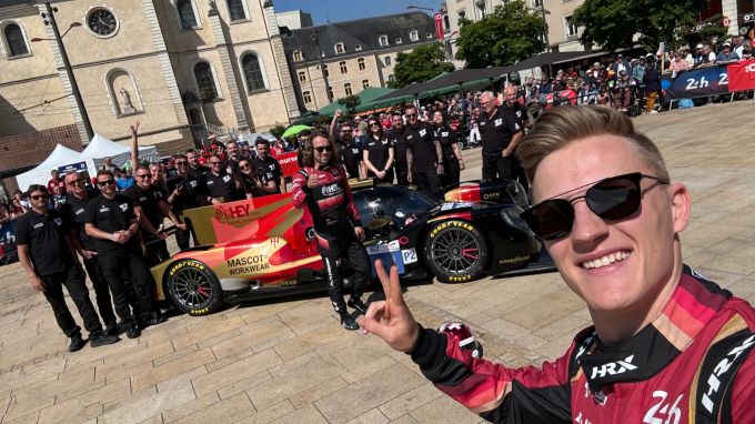 Fabio Scherer fuhr 2024 die 24 Stunden von Le Mans für Nielsen. Fabio Scherer Nielsen ELMS