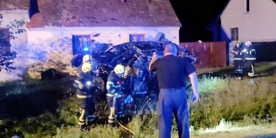 Unfall Kroatien Van