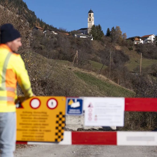 Brienz Bergrutsch Umsiedlung